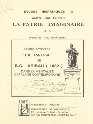 cover image of La patrie imaginaire (2)